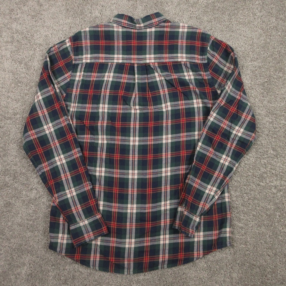 Marine Layer Shirt Mens Large Plaid Tartan Twill Flannel Outdoor Work Button Up - Picture 4 of 7